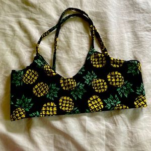 Pineapple Swim Top
